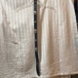 Brighton Leather Belt S 42203 Circa 1993